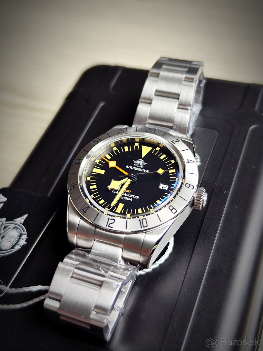 Luxusné hodinky - Addiesdive Black Bay Pro GMT, Nové