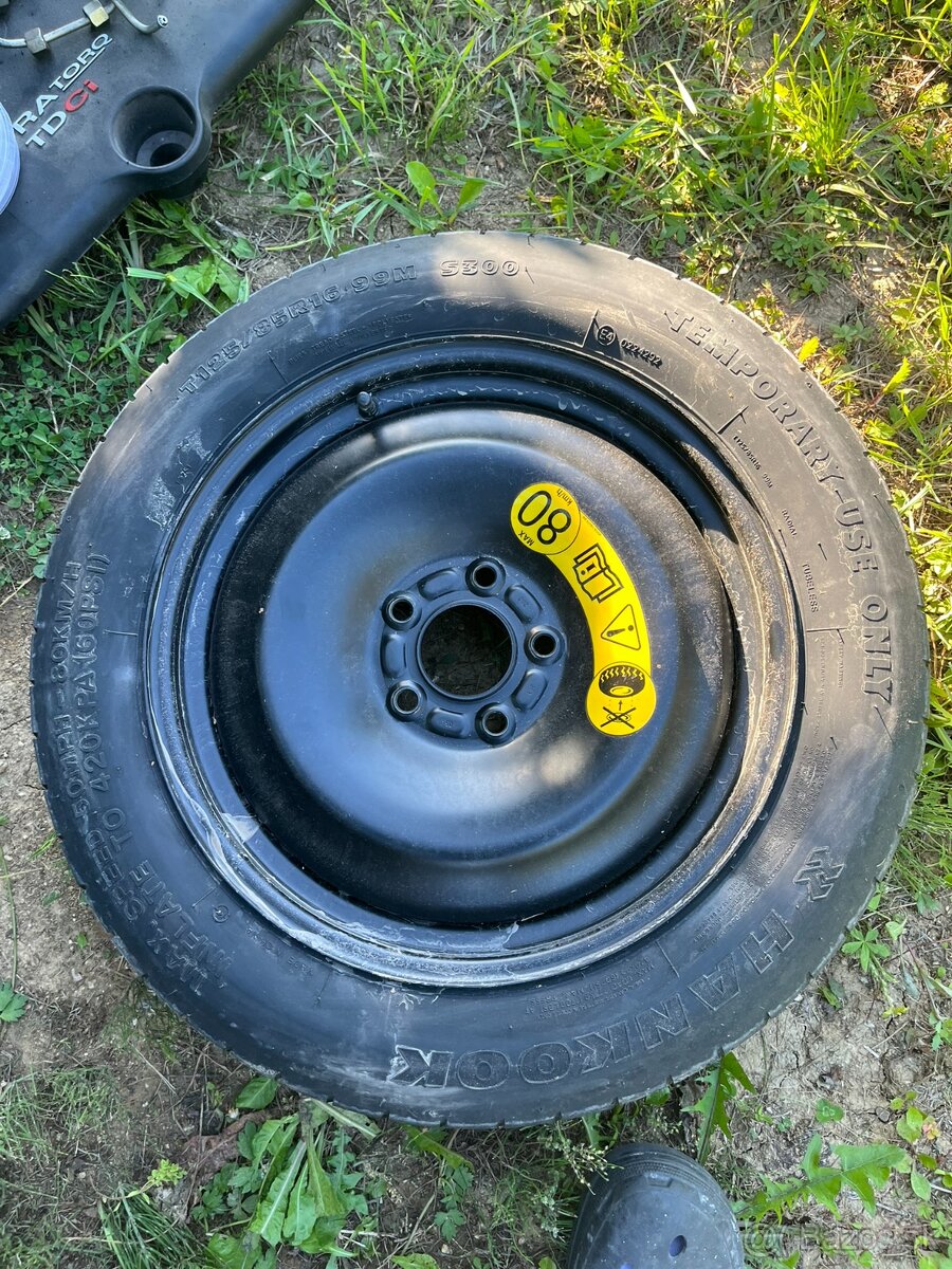 Rezervne Dojazdove koleso 5x108 T125/85 r16