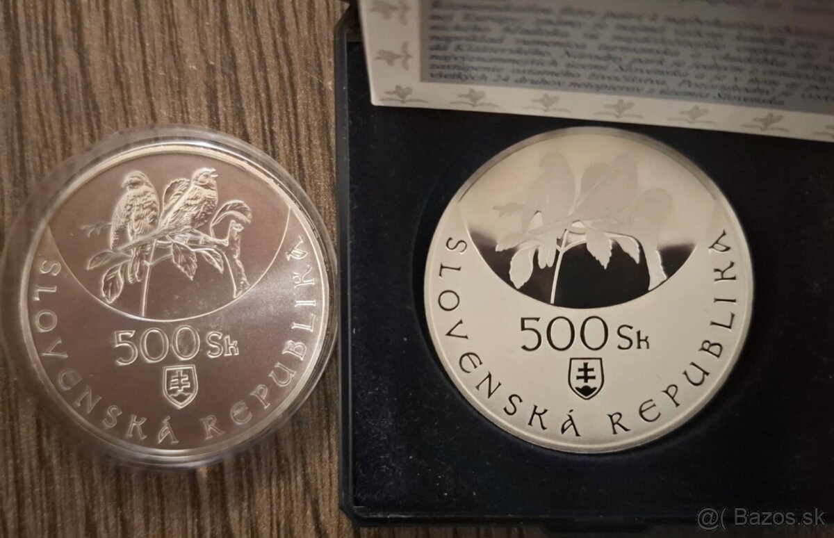 500sk NP Slovenský Kras proof,bk