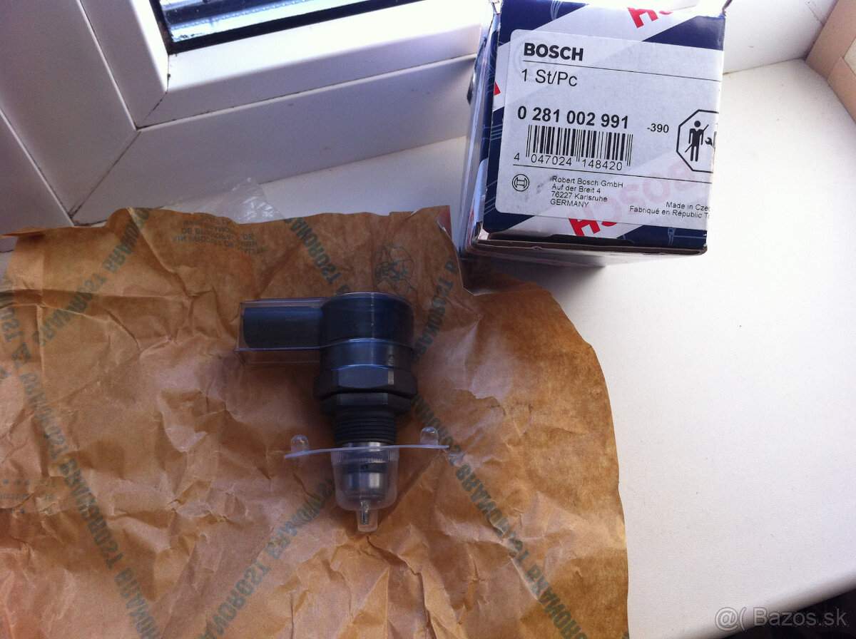 Predam regulacny ventil tlaku paliva BOSCH 0281002991