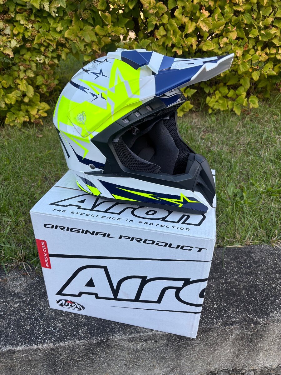 Motocross prilba Airoh XS