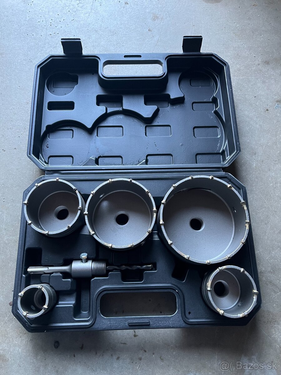 Frézy na murivo s otvorom a vidlicou na betón 40-125 mm