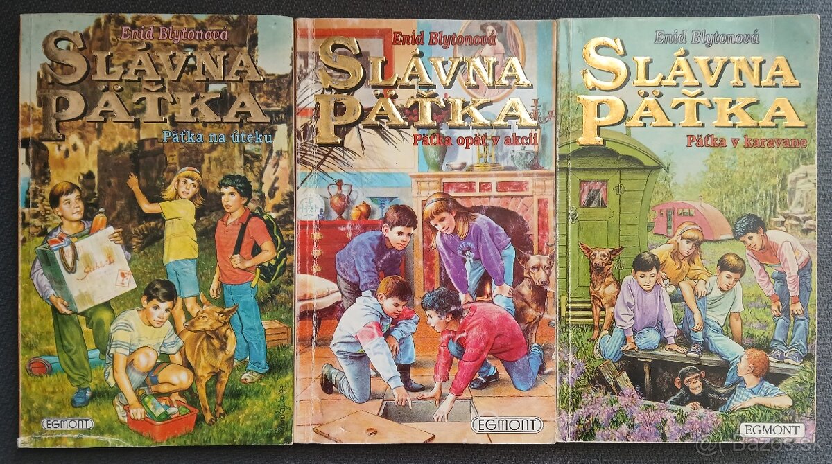 3 x E. Blytonová a Slávna päťka