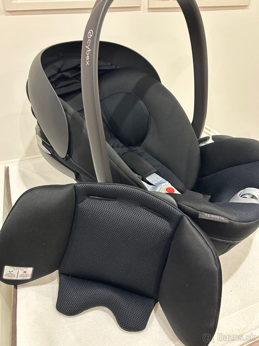 CYBEX Autosedačka Cloud T i-Size (0-13 kg) Plus Sepia Black
