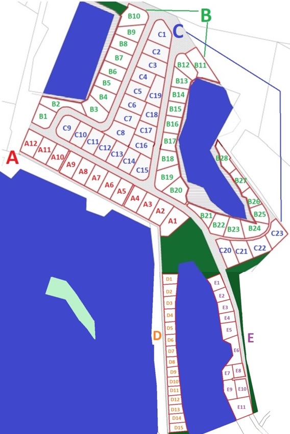 JEDINEČNÁ PONUKA Rekreačné pozemky Šaštín-Stráže, jazero GA