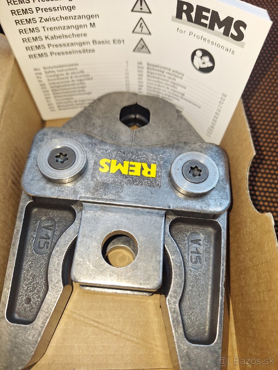 Rems lisovacie čeluste.