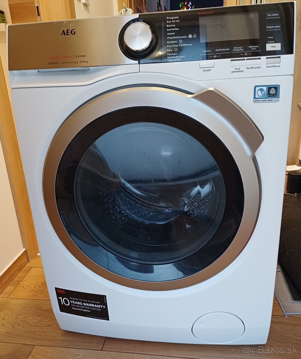 Pracka so susickou AEG L8WBC61SC