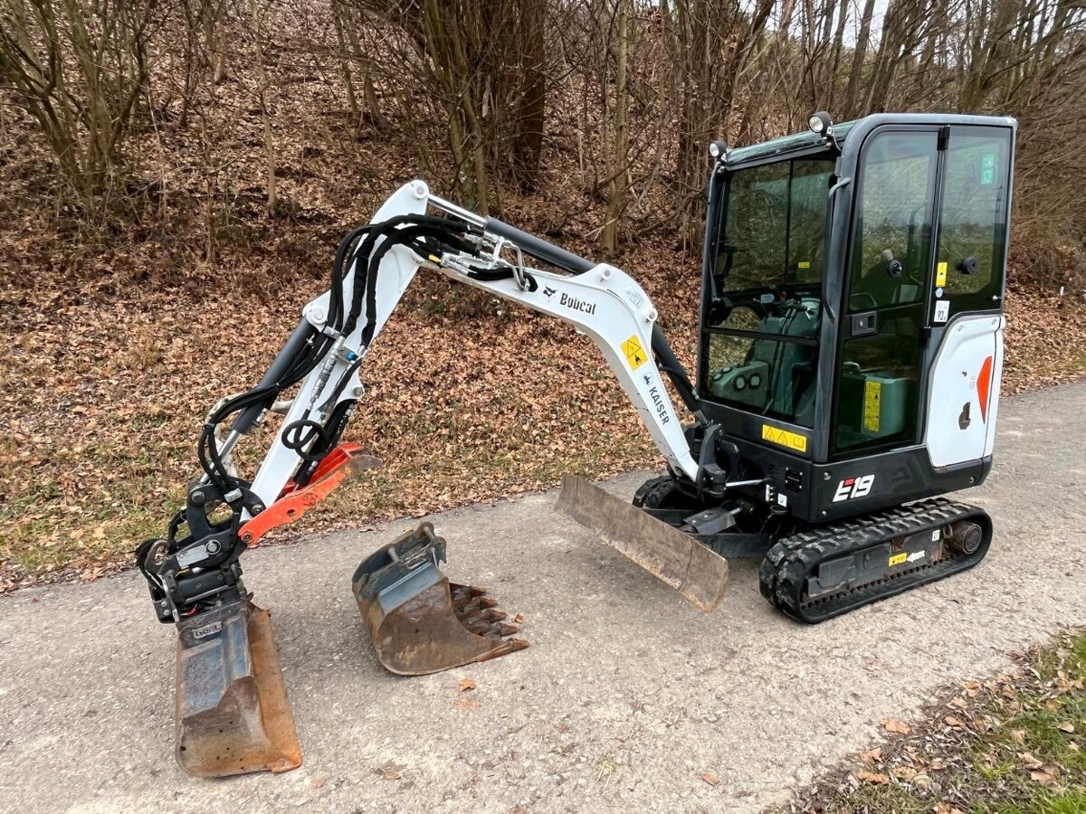 Bobcat E19 – minirýpadlo 1,9 t
