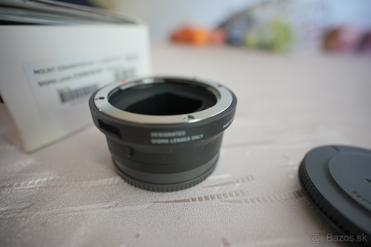 SIGMA MOUNT CONVERTER MC-11 + príslušenstvo