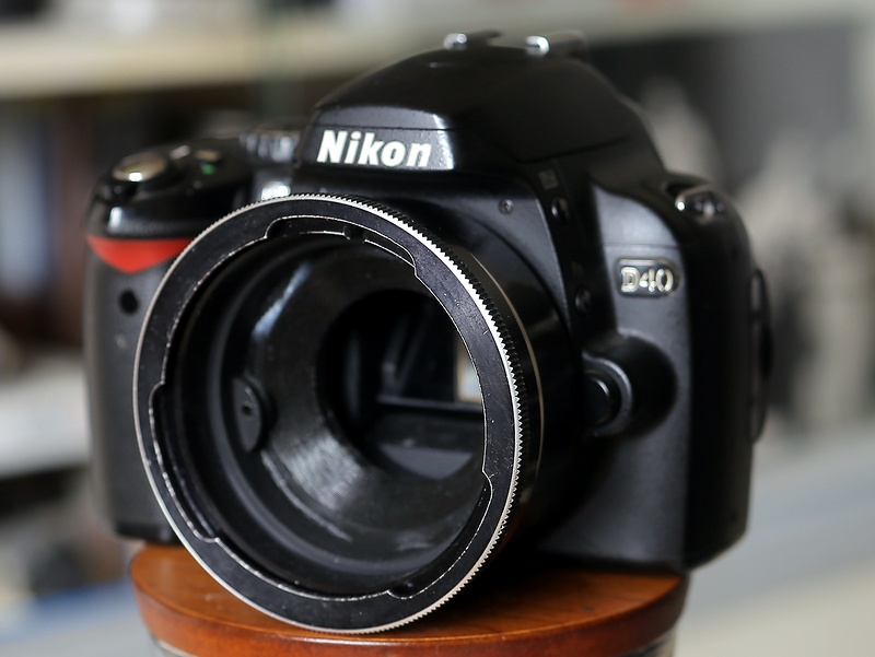 Redukcia Pentacon Six - Nikon F