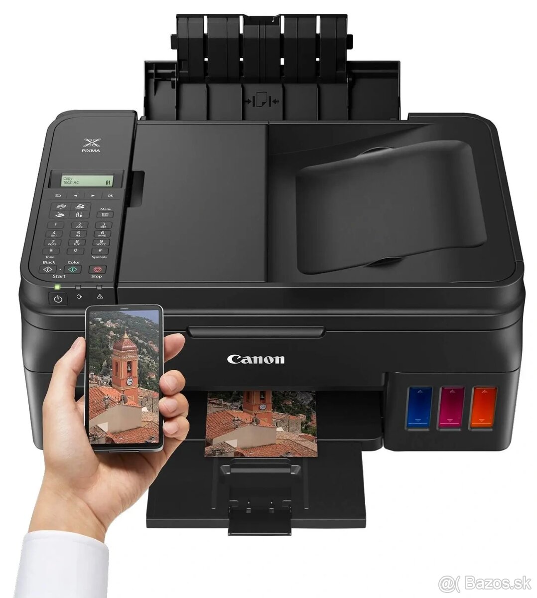 Canon PIXMA G4400, Tlač, kopírovanie, skenovanie, fax, Wi-Fi