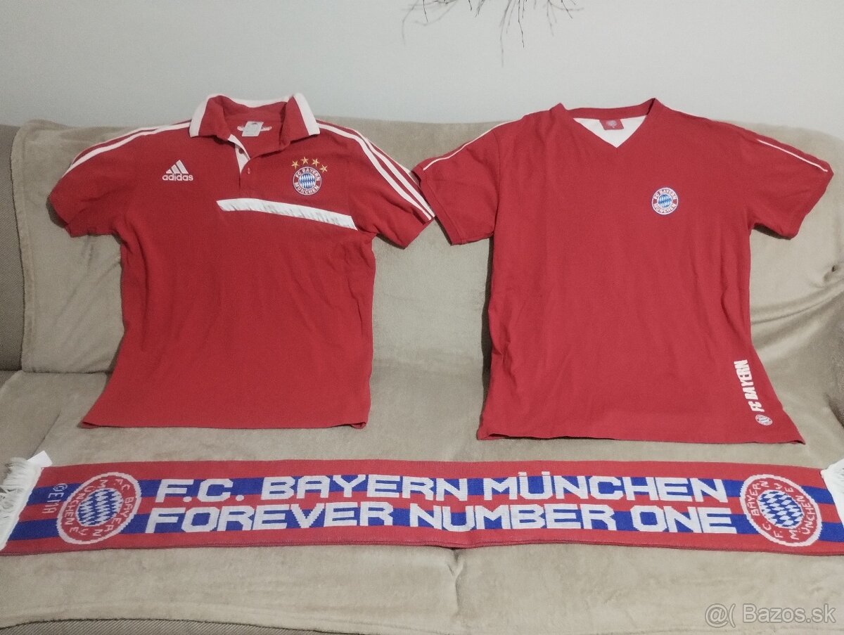 Bayern Mnichov dresy + šál Bayern Mníchov - kolekcia