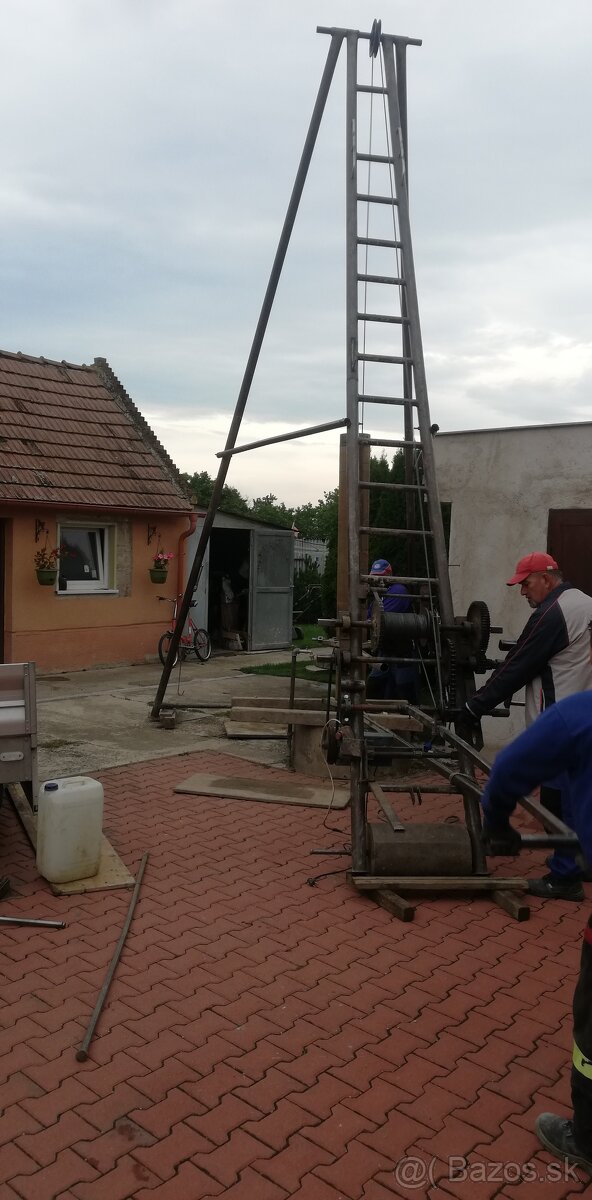 STUDNE - VRTANÉ, KOPANÉ, ČISTIŤ, PREHLBIŤ - AJ BRATISLAVA