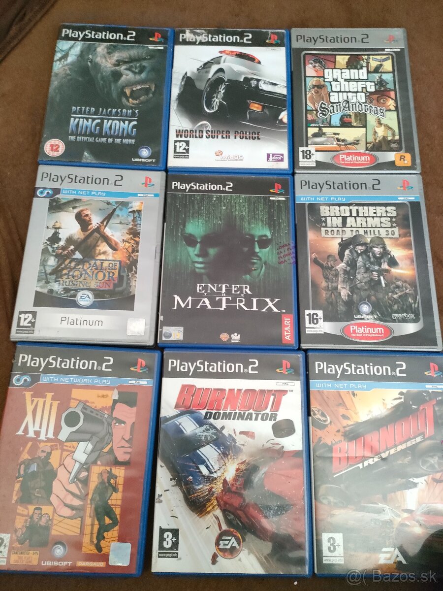 Hry na playstation 2 - akt.4.5.2025
