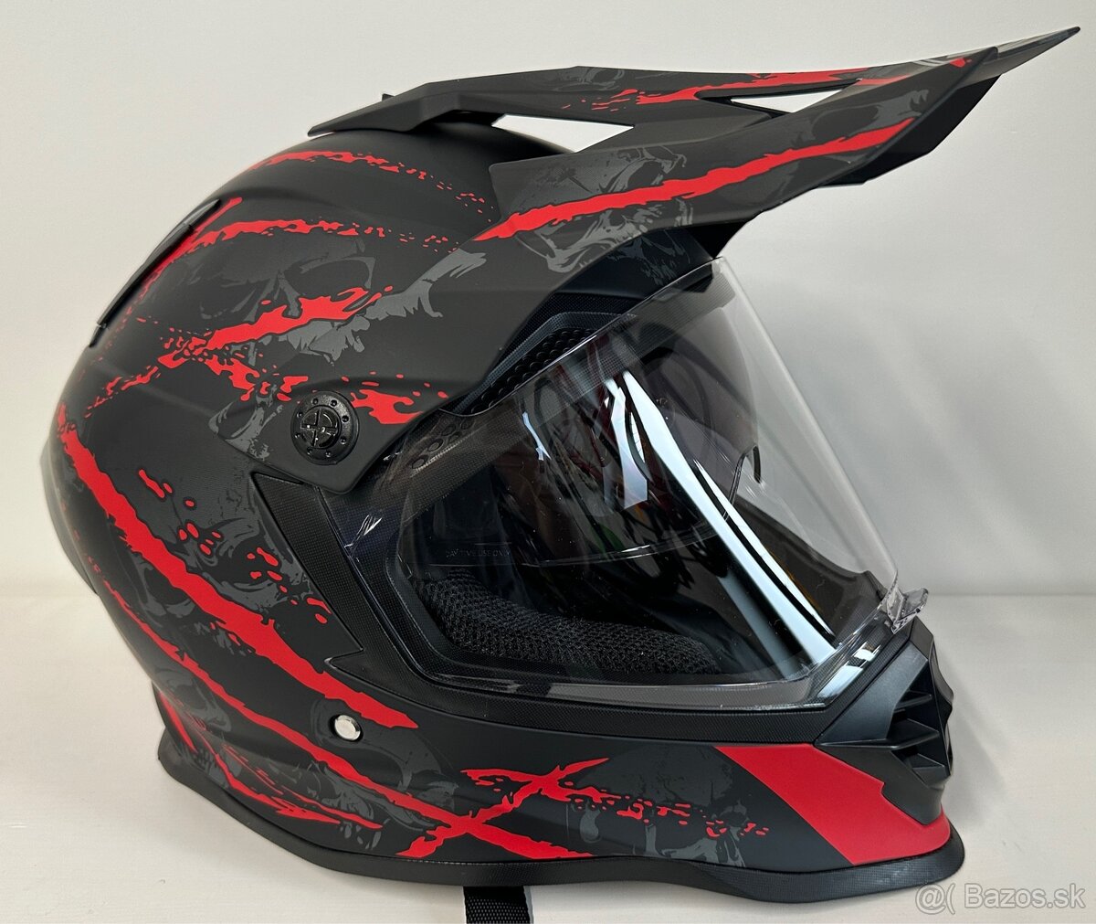 Moto prilba (off-road/motocross) veľkosť XL
