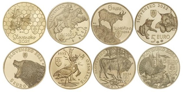 5 eurové mince / 5€ Slovensko / pamätná minca .