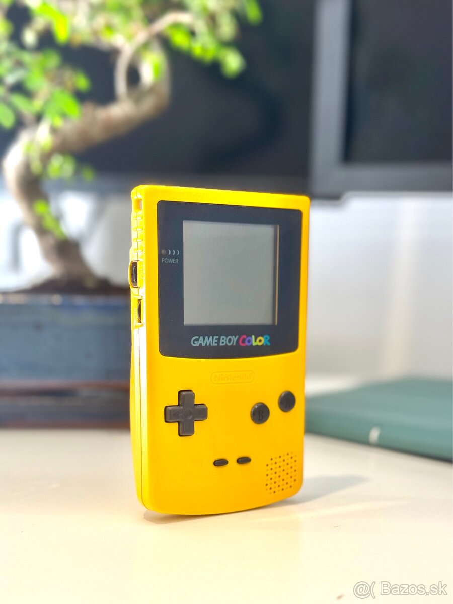 Nintendo Gameboy Color Žltý