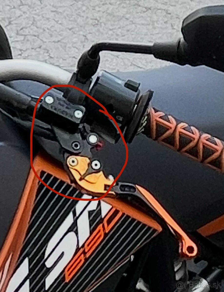 KTM LC4 690 spojkový valček