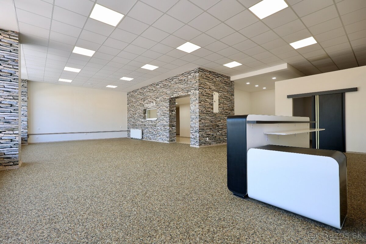 Na prenájom – štýlový priestor v Michalovciach | 222 m² |