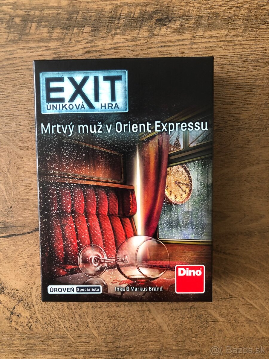 EXIT - Úniková hra - Mrtvý muž v Orient Expressu