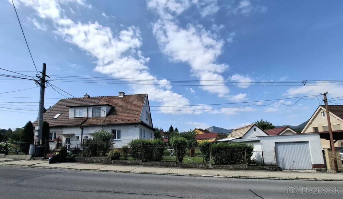 Na predaj - 3 izb. rod. dom Handlová, ul. 1.mája