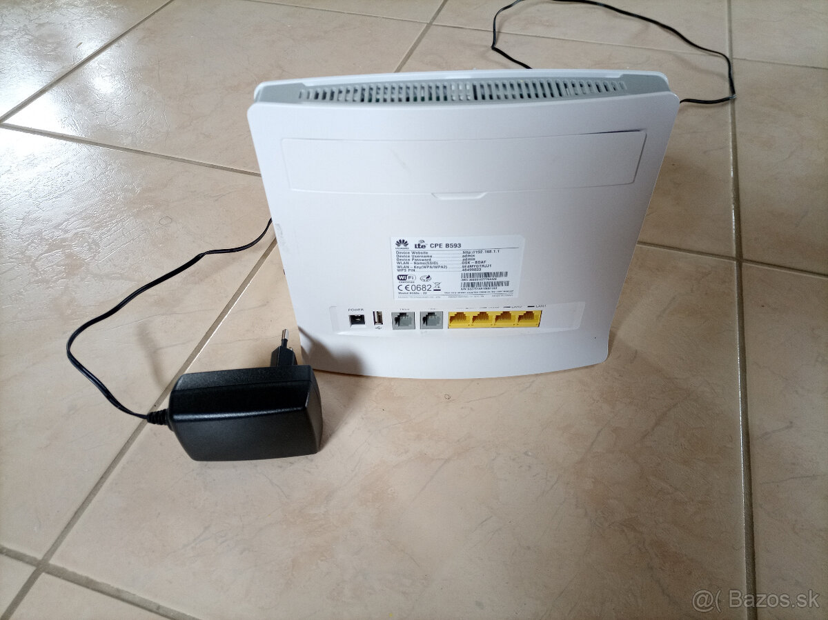Predám 4G LTE Wi-Fi router Huawei B593s-22
