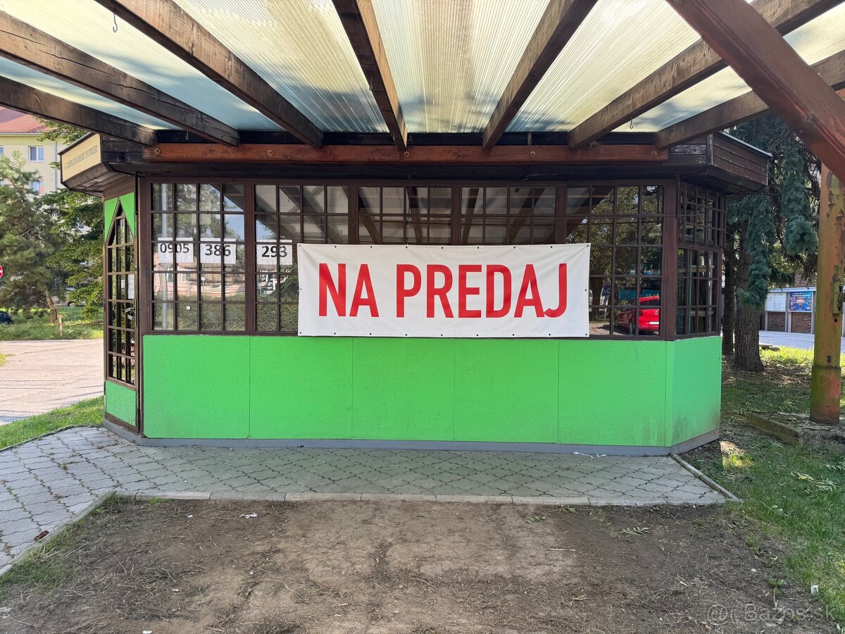 PREDAJNÝ STÁNOK 3x6m