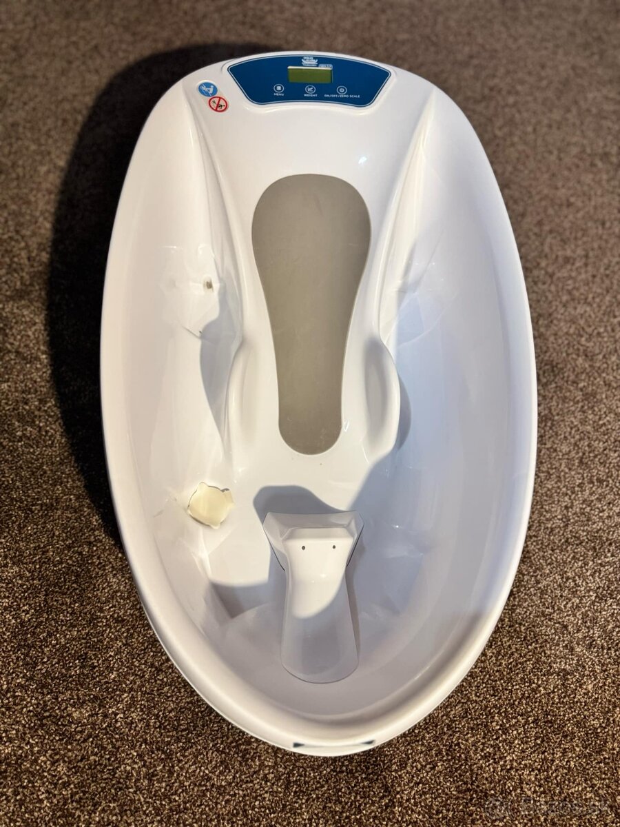 Detská vanička s váhou a teplomerom