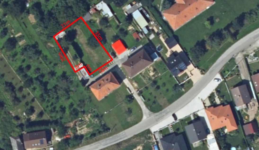 Stavebný pozemok Trenčianske Bohuslavice