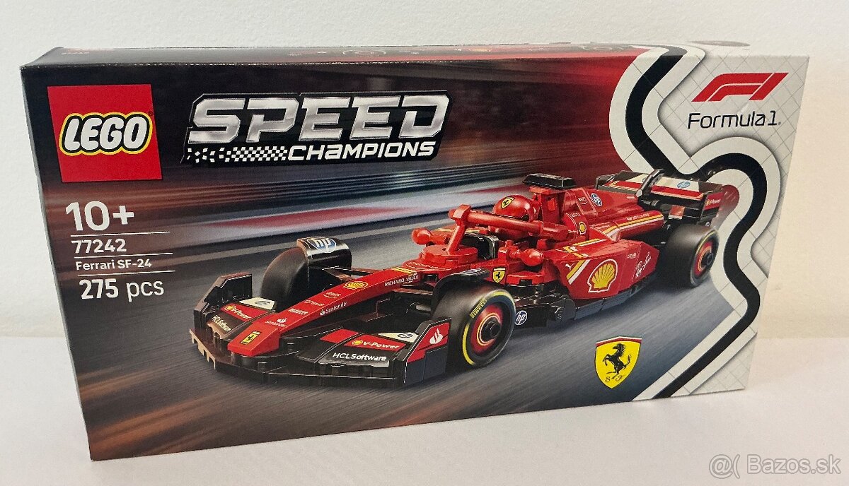 LEGO Speed Champions 77242 Pretekárske auto Ferrari SF-24 F1