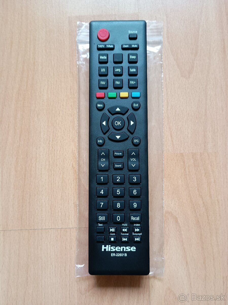 Nový tv diaľkový ovládač Hisense ER-22601B