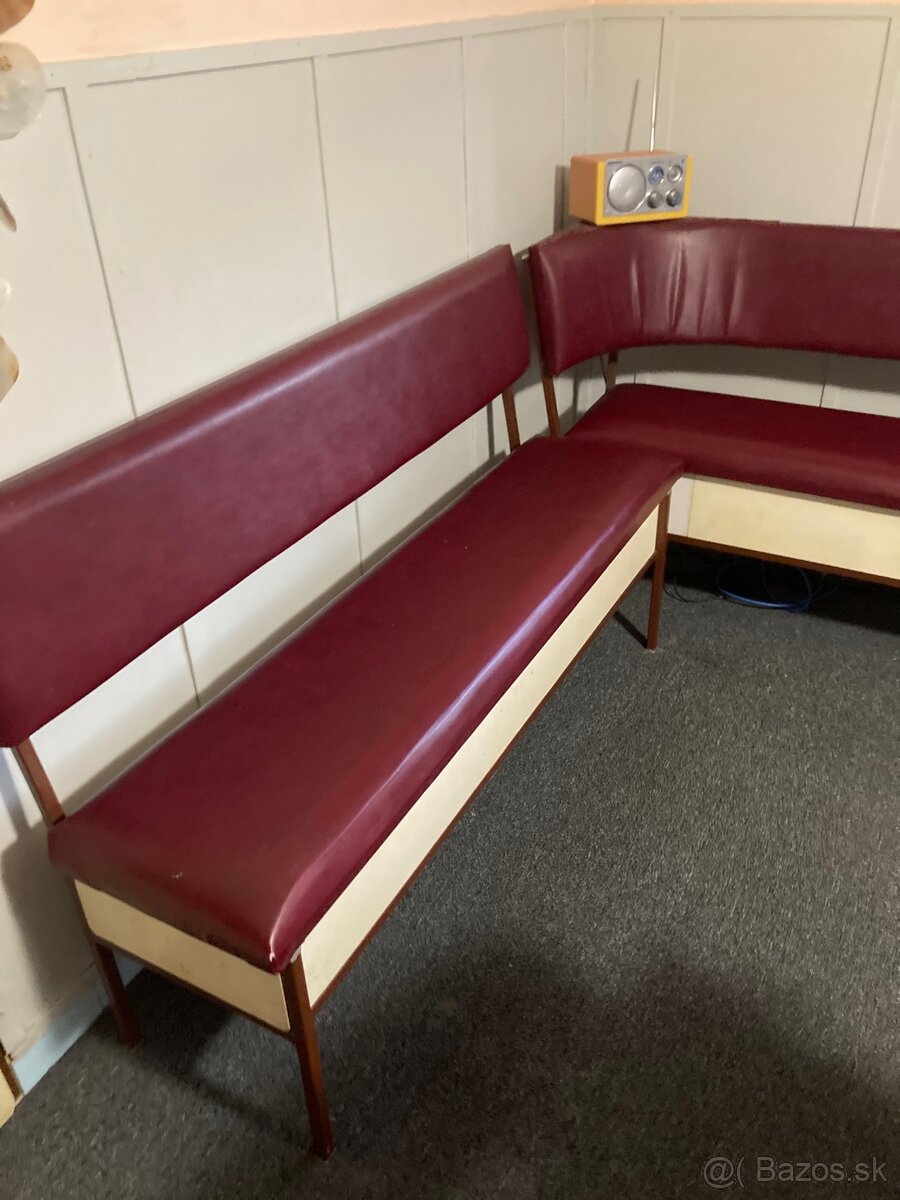 Lavice kov-drevo na chatu