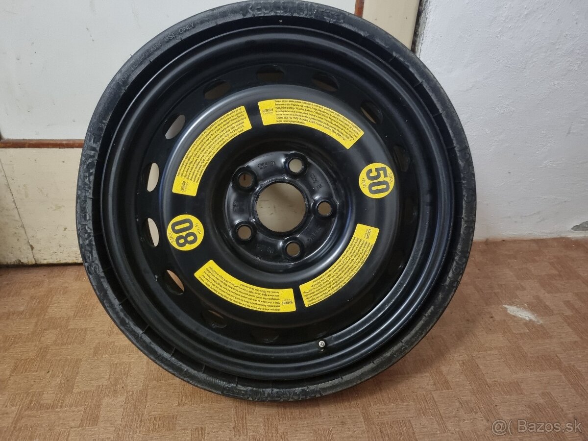 Dojazdove koleso rezerva volkswagen touareg 7l 5x130