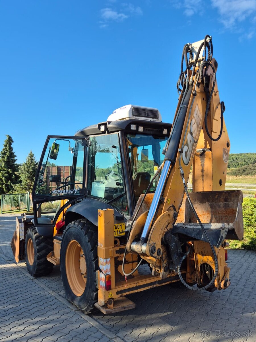 CASE 590 ST Traktorbager, Teleskop, extendahoe