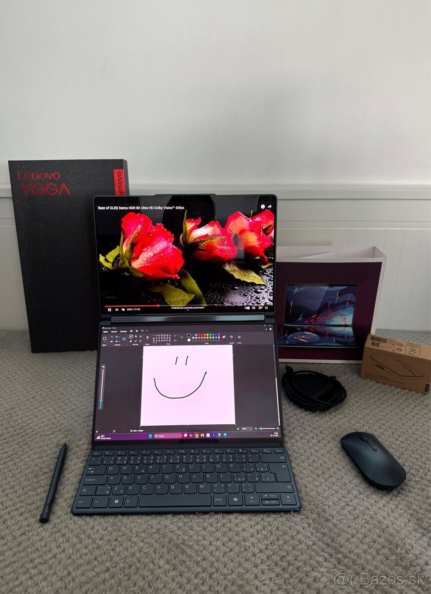 Nový Lenovo Yoga Book 9 13IMU9 2X OLED dispej- 34m. záruka