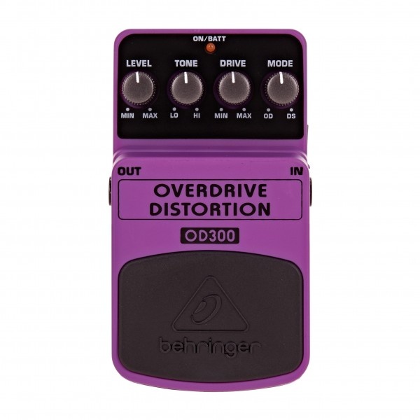 Begringer bass overdrive OD 300 Gitarovy efekt pedal