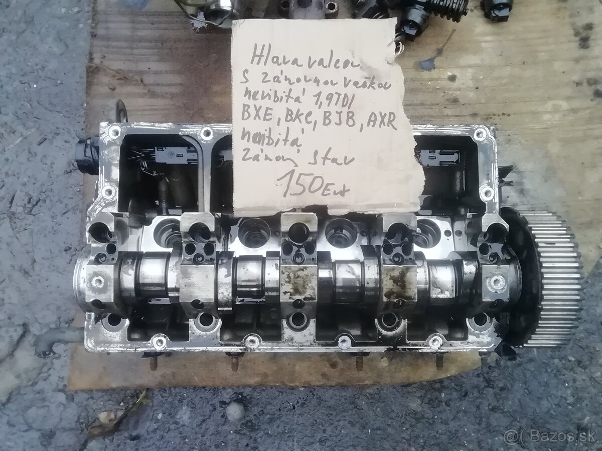 Hlava valcov 8V volkswagen group