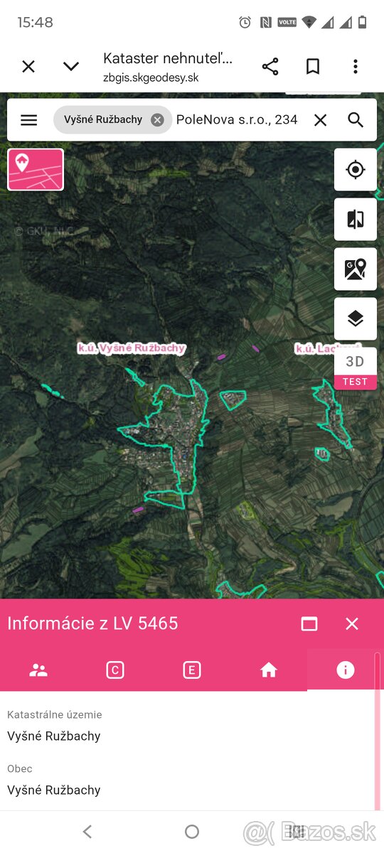 Orná pôda Vyšné Ružbachy