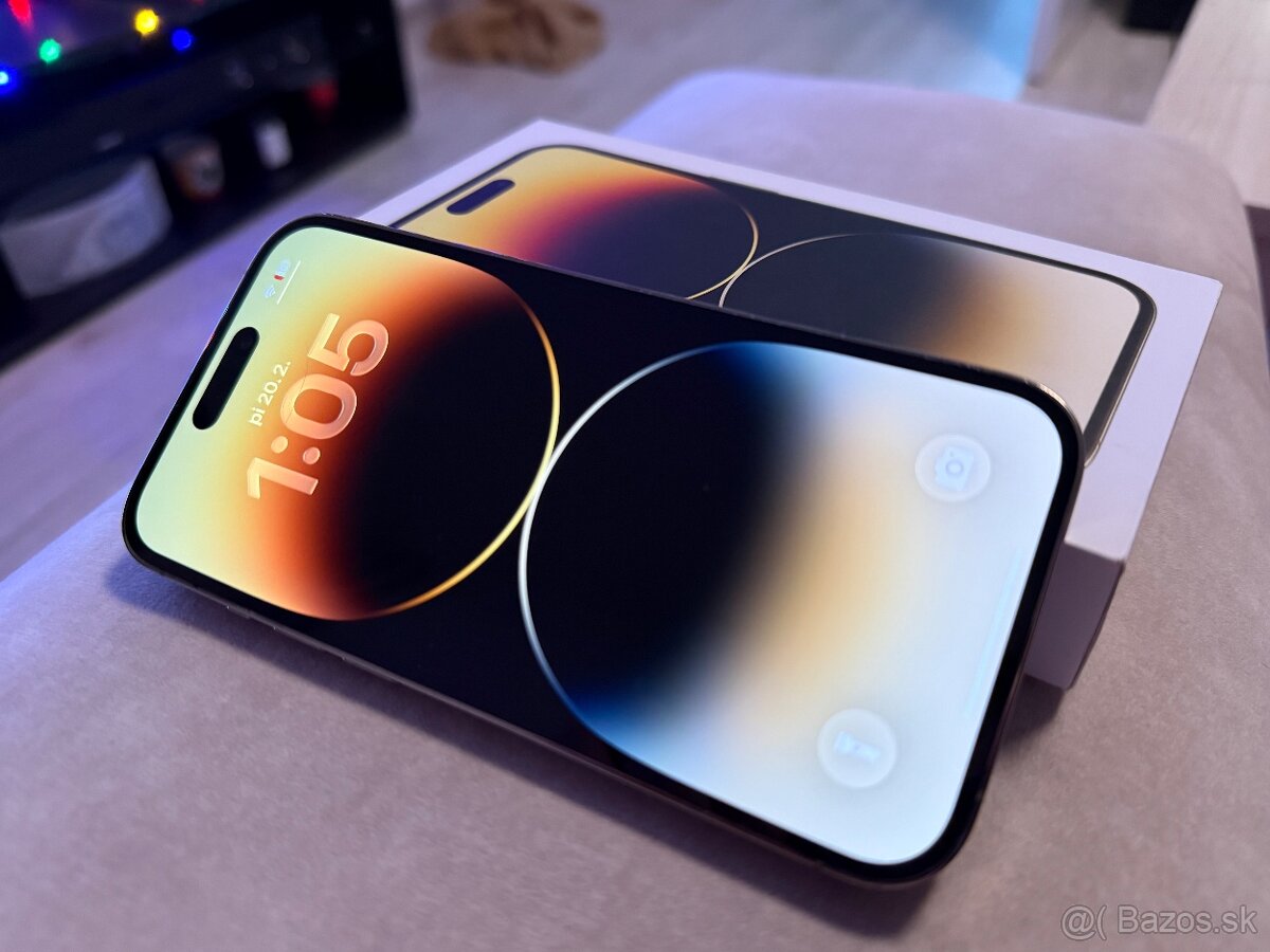Predám iPhone 14 Pro 256GB – zlatý