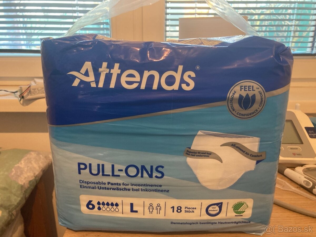 Plienkové nohavičky L