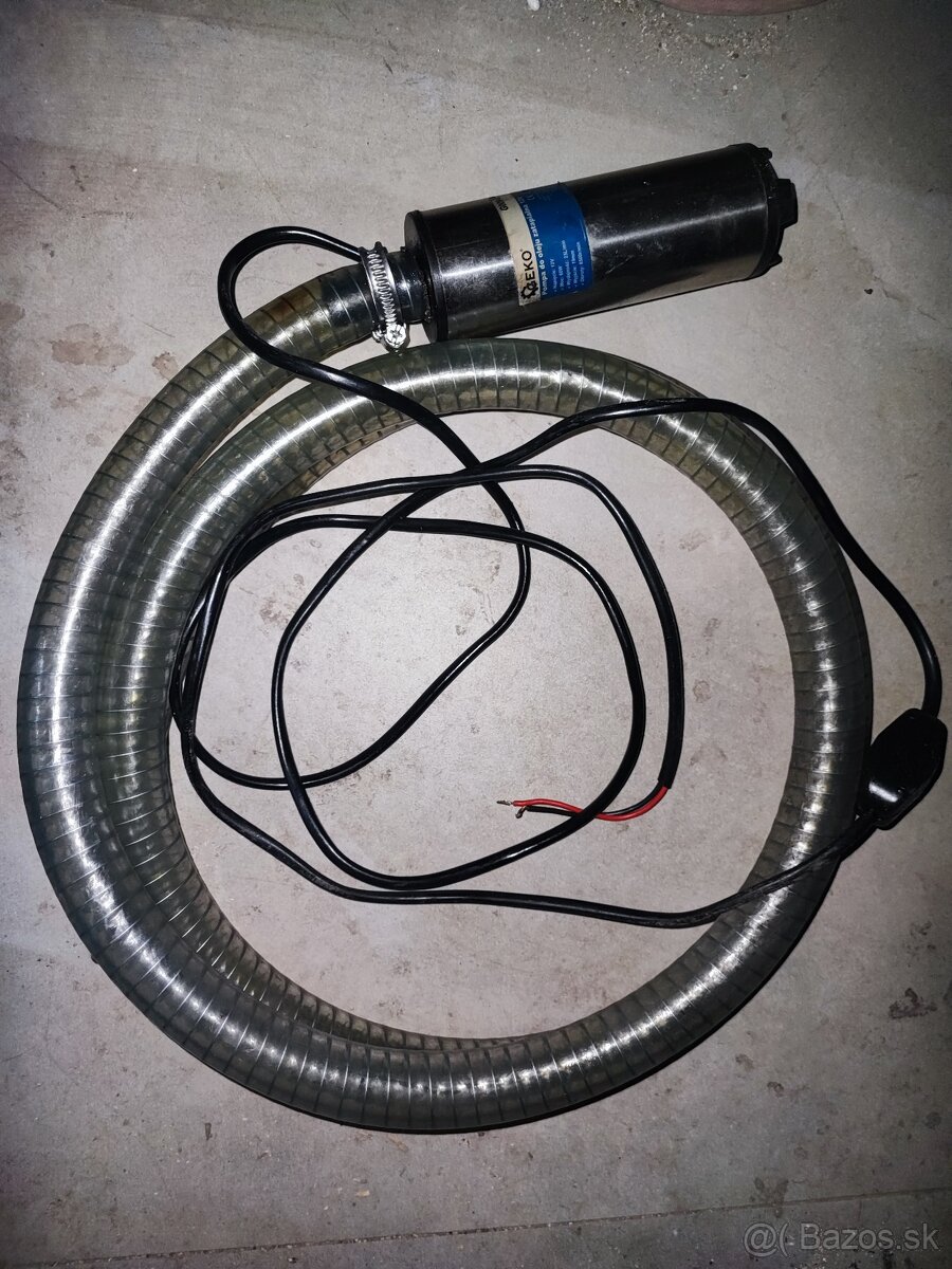 Čerpadlo na olej a naftu 12V