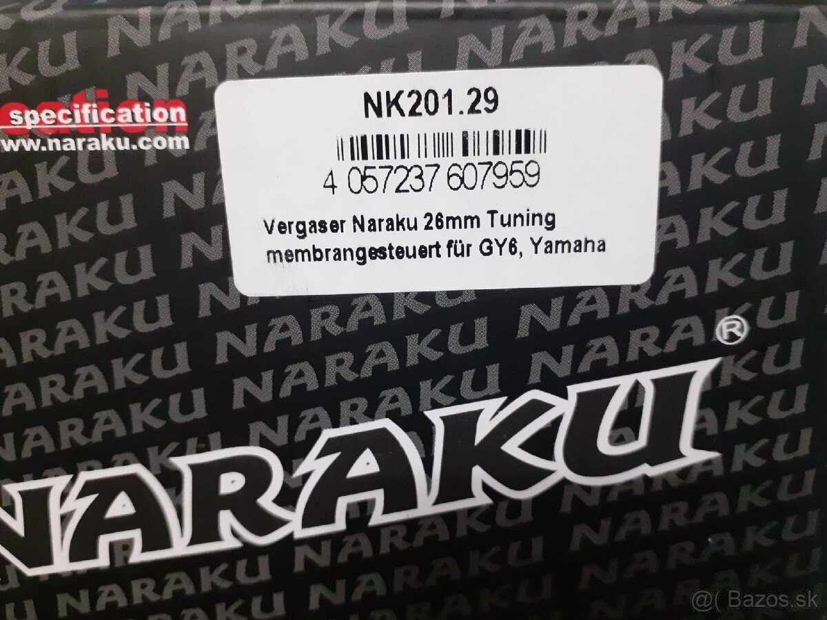 KARBURÁTOR NARAKU 125ccm 28mm