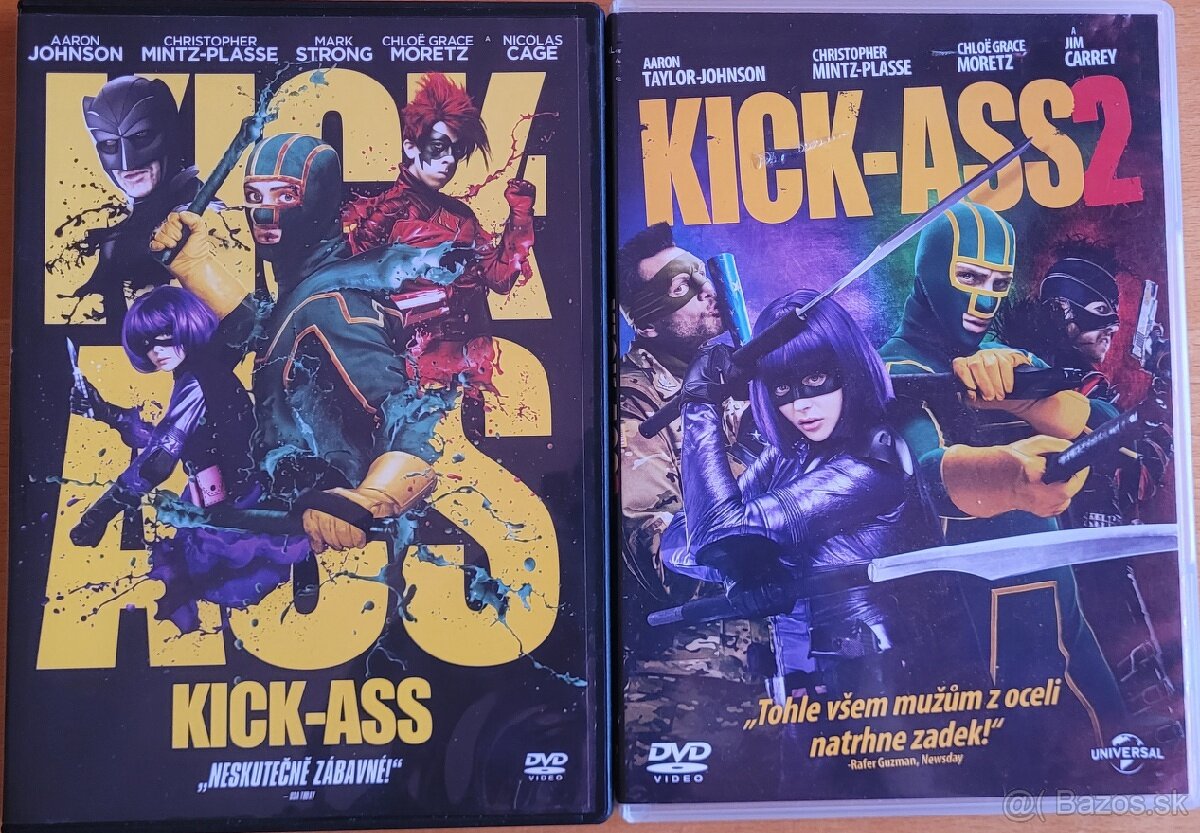 Predám 2 DVD filmy Kick ass 1 a 2