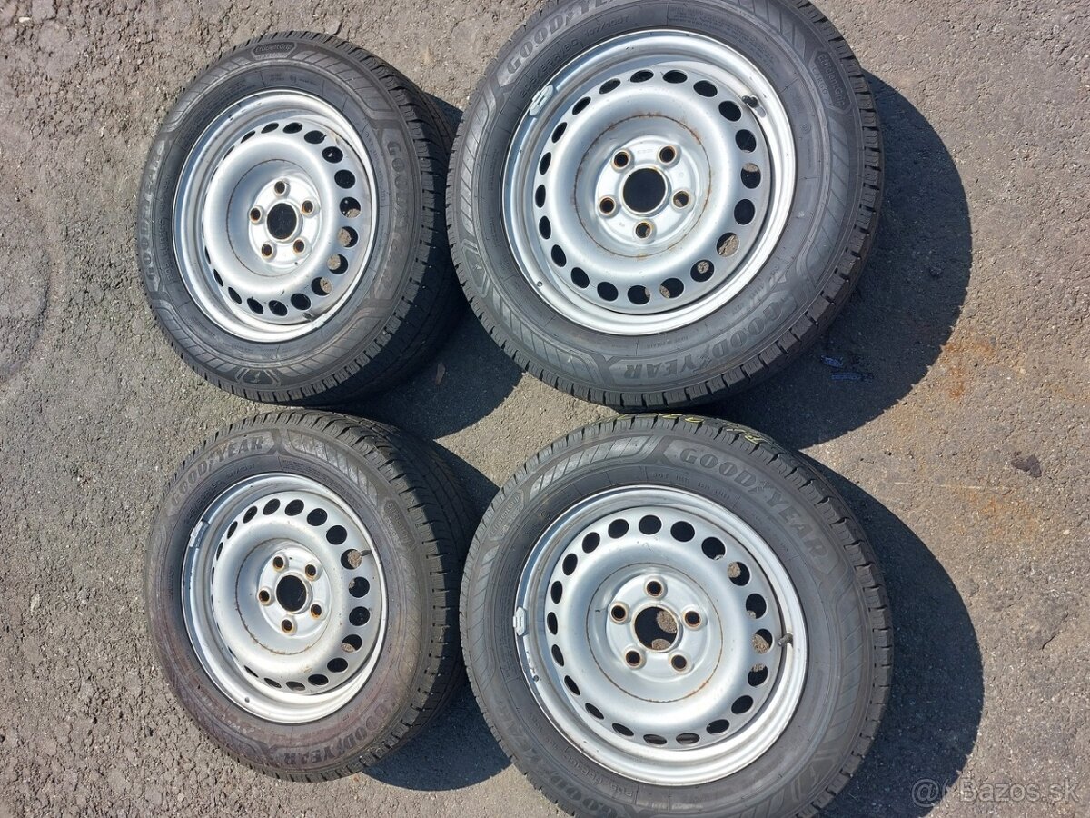 DISKY+PNEUMATIKY R16C VW TRANSPORTER, CARAVELLE, MULTIVAN