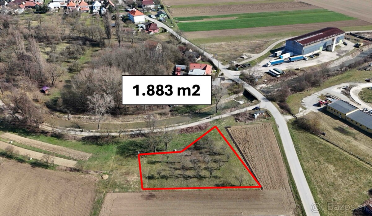 Moravské Lieskové – STAVEBNÝ rekreačný POZEMOK