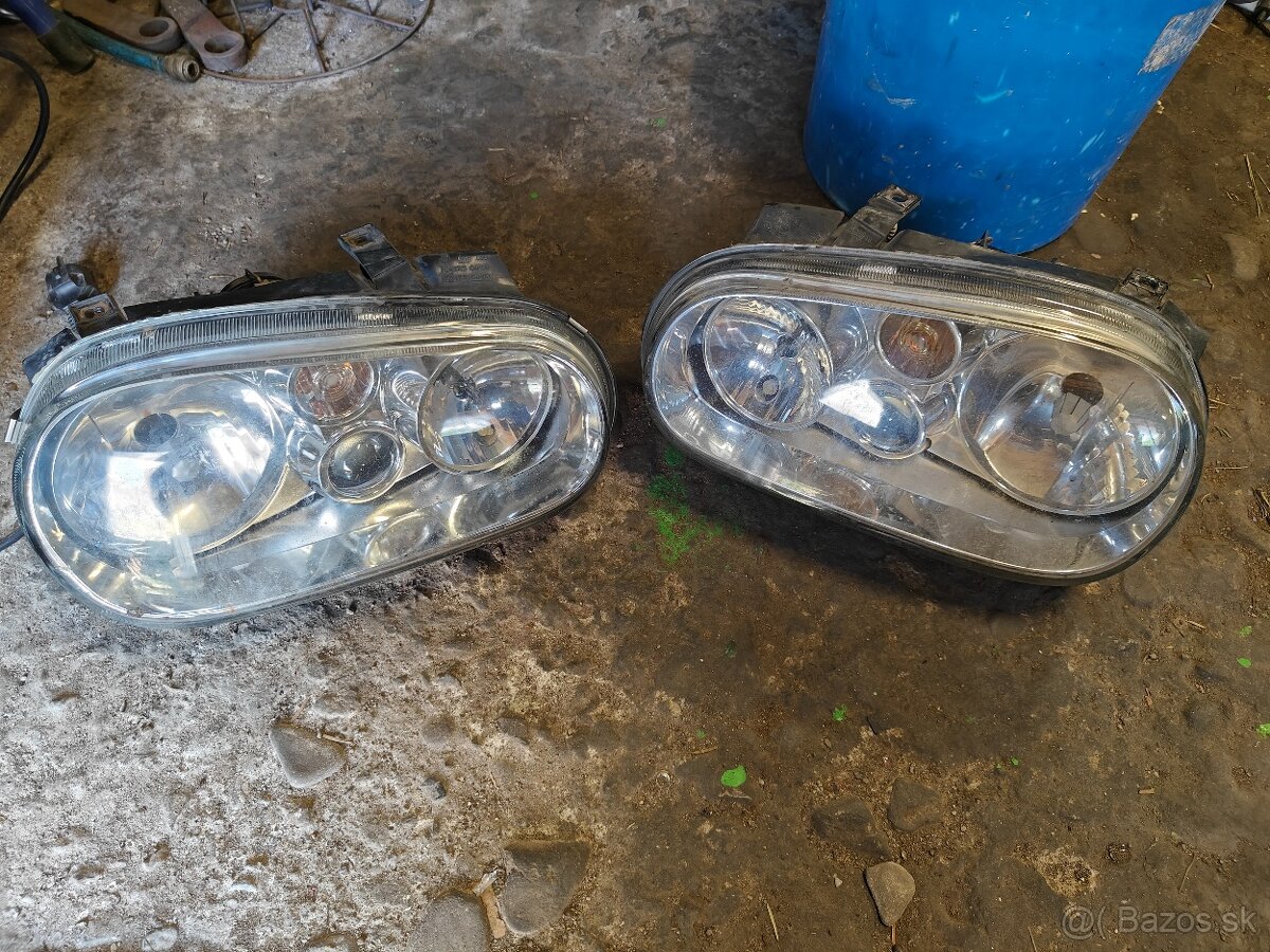 Predné svetlá Volkswagen golf 4