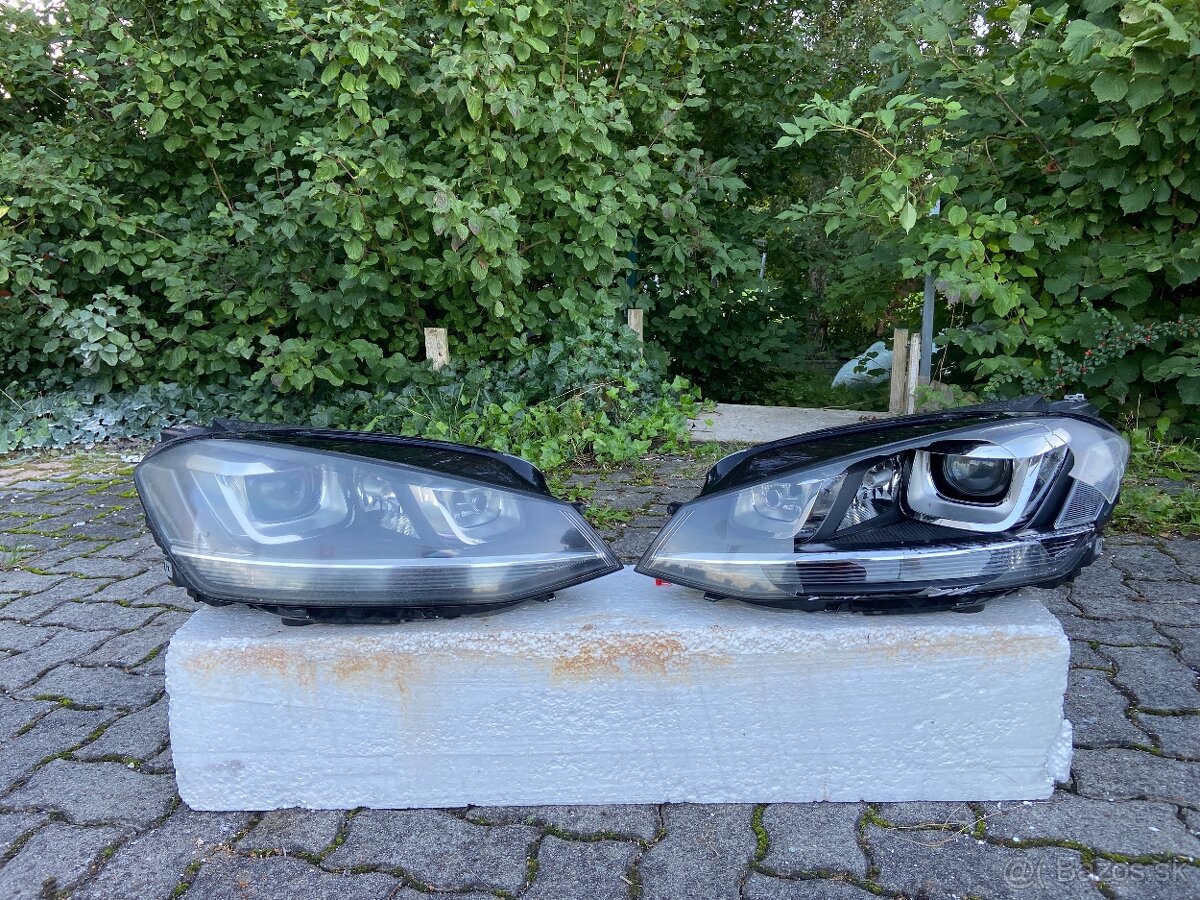 Svetlomety na VW Golf 7