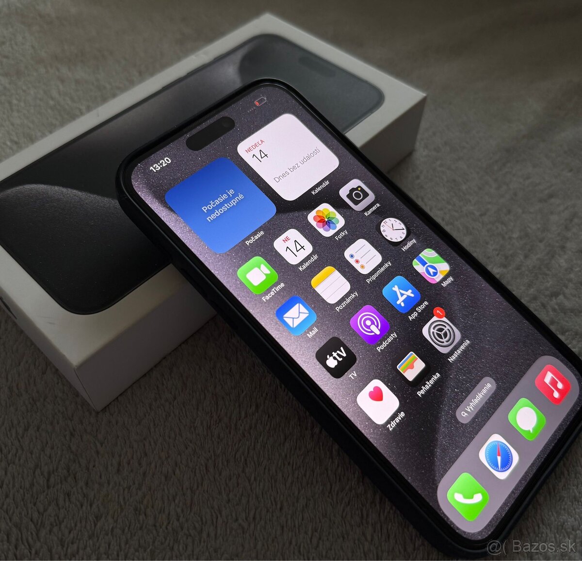 iPhone 15 Pro Max, Black Titanium