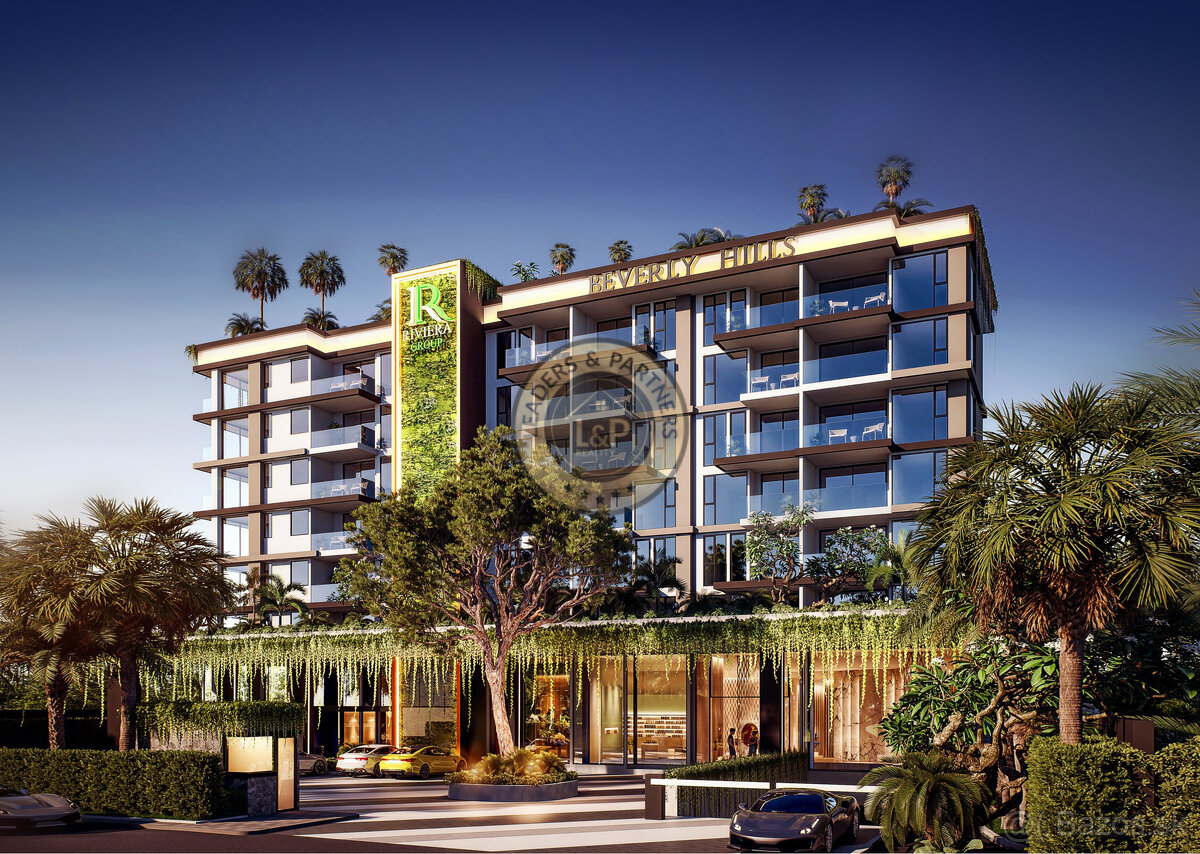 Apartmány The Riviera Beverly Hills, Pattaya-Thajsko