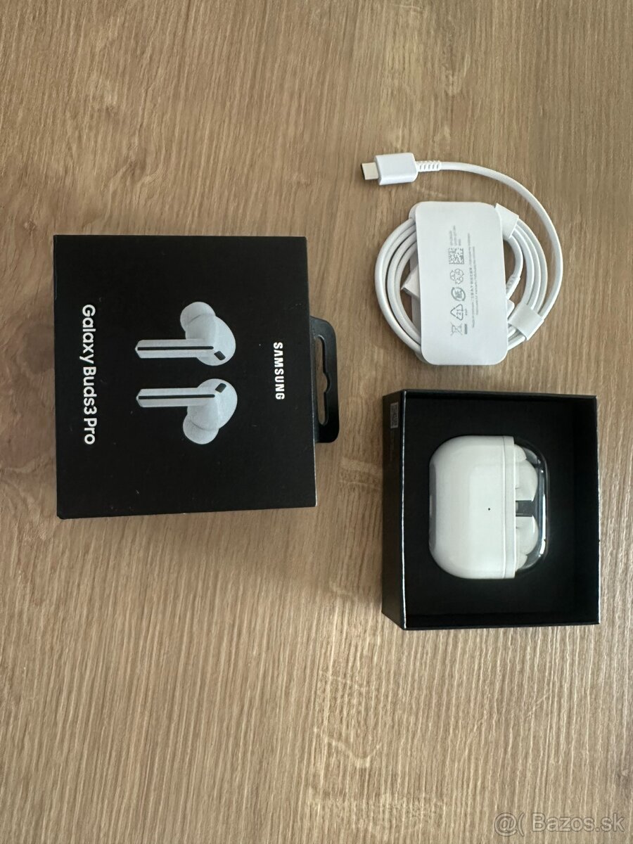 Samsung Galaxy Buds3 Pro – biela – Takmer ako nové